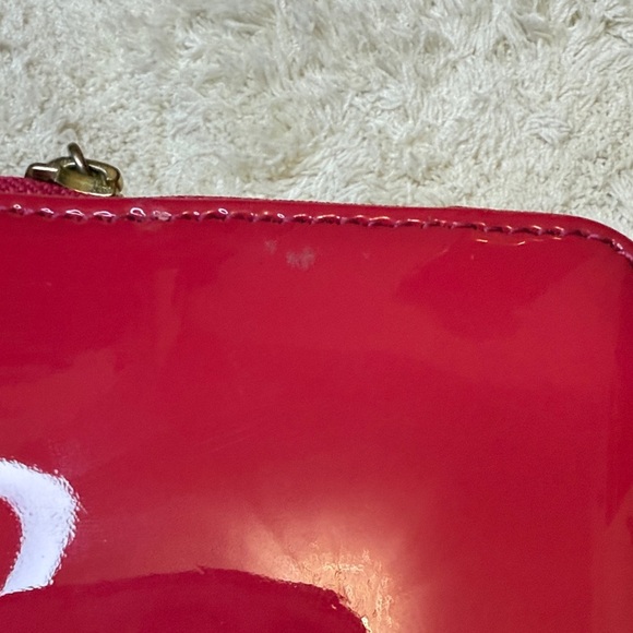 Tory Burch Fuchsia Patent Leather Zip Continental Wallet - Picture 7 of 13